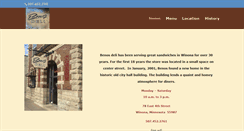 Desktop Screenshot of benosdeli.com